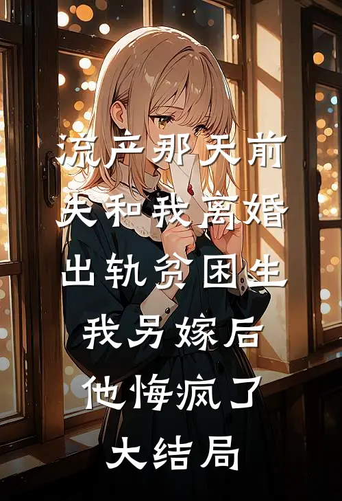 流产那天前夫和我离婚出轨贫困生，我另嫁后他悔疯了大结局