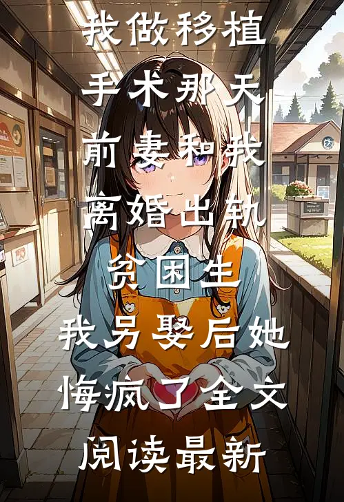 我做移植手术那天，前妻和我离婚出轨贫困生，我另娶后她悔疯了全文阅读最新