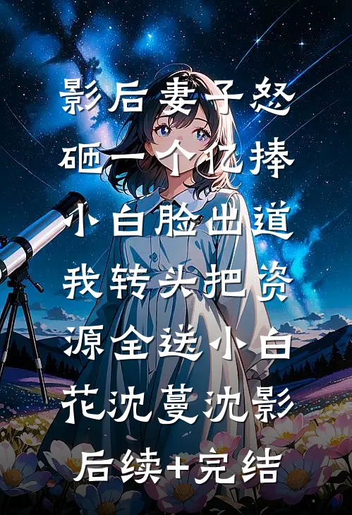 影后妻子怒砸一个亿捧小白脸出道，我转头把资源全送小白花沈蔓沈影后续+完结