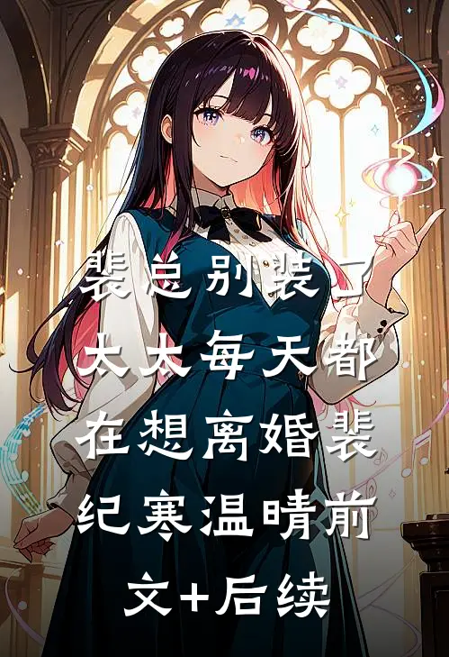 裴总别装了，太太每天都在想离婚裴纪寒温晴前文+后续