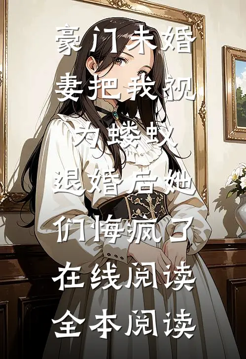 豪门未婚妻把我视为蝼蚁，退婚后她们悔疯了在线阅读全本阅读