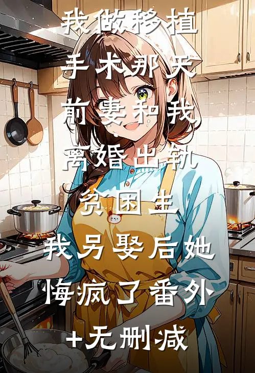 我做移植手术那天，前妻和我离婚出轨贫困生，我另娶后她悔疯了番外+无删减