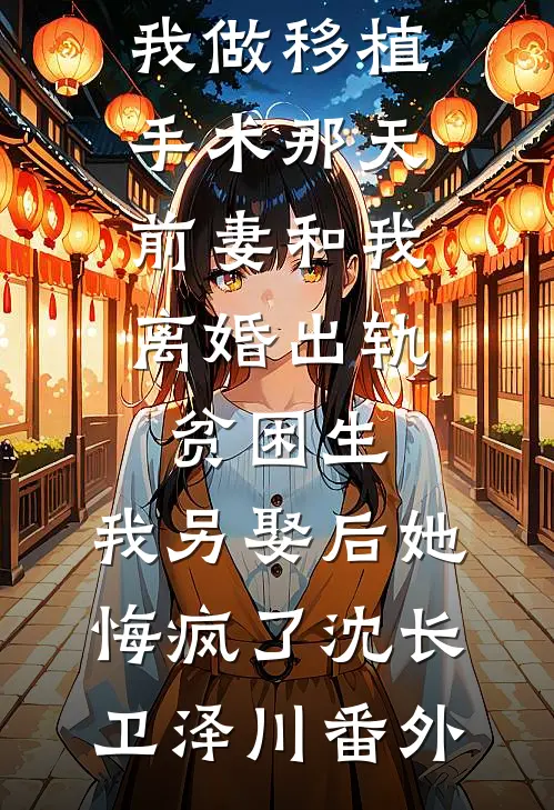 我做移植手术那天，前妻和我离婚出轨贫困生，我另娶后她悔疯了沈长卫泽川番外