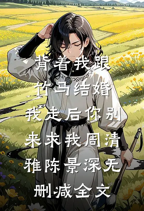背着我跟竹马结婚，我走后你别来求我周清雅陈景深无删减全文