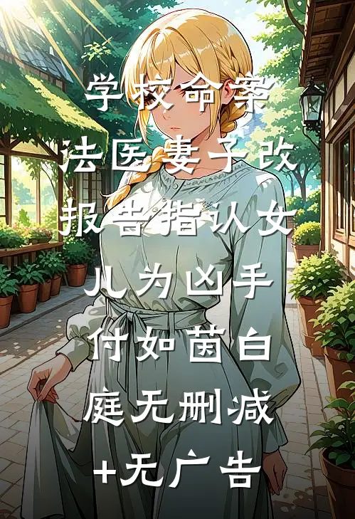 学校命案，法医妻子改报告指认女儿为凶手付如茵白庭无删减+无广告