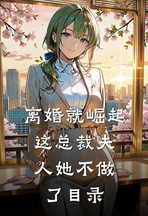 离婚就崛起，这总裁夫人她不做了目录