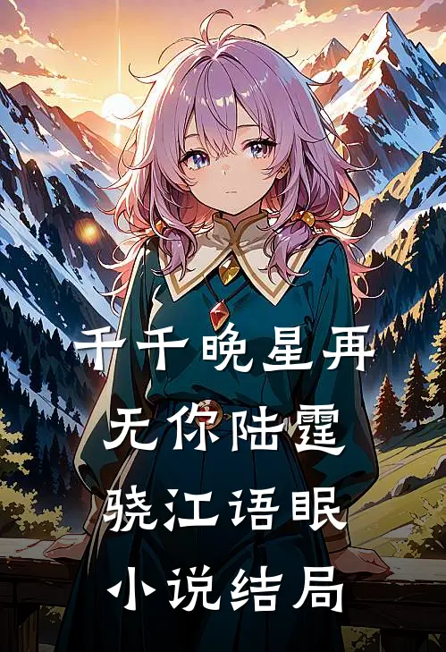 千千晚星再无你陆霆骁江语眠小说结局