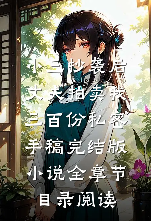 小三抄袭后，丈夫拍卖我三百份私密手稿完结版小说全章节目录阅读