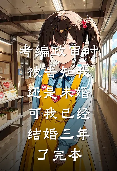 考编政审时被告知我还是未婚，可我已经结婚三年了完本