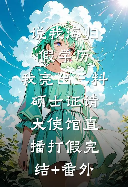 说我海归假学历，我亮出三料硕士证请大使馆直播打假完结+番外