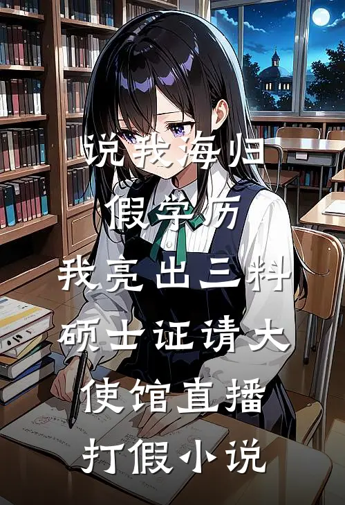 说我海归假学历，我亮出三料硕士证请大使馆直播打假小说