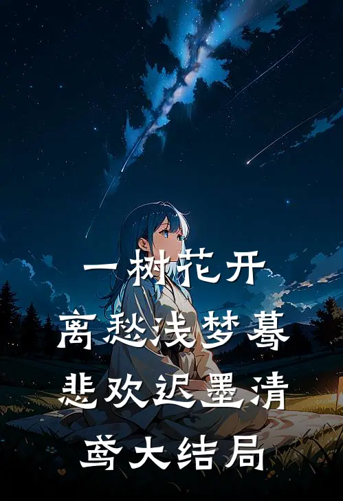 一树花开，离愁浅梦蓦悲欢迟墨清鸢大结局