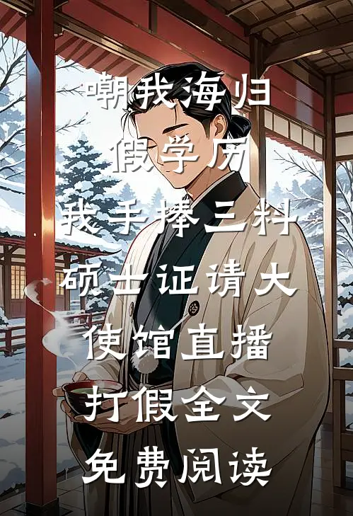 嘲我海归假学历，我手捧三料硕士证请大使馆直播打假全文免费阅读