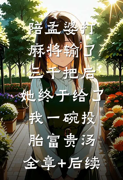 陪孟婆打麻将输了三千把后，她终于给了我一碗投胎富贵汤:全章+后续