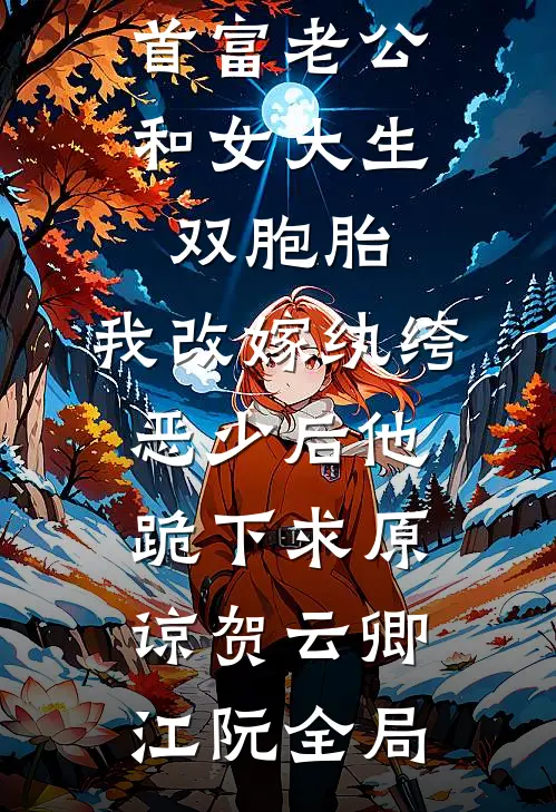 首富老公和女大生双胞胎，我改嫁纨绔恶少后他跪下求原谅贺云卿江阮全局