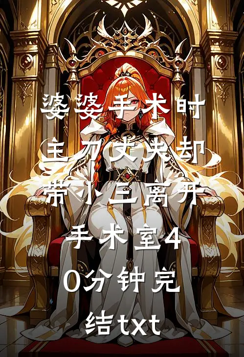 婆婆手术时，主刀丈夫却带小三离开手术室40分钟完结txt