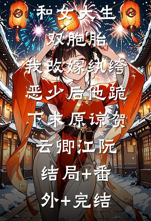 首富老公和女大生双胞胎，我改嫁纨绔恶少后他跪下求原谅贺云卿江阮:结局+番外+完结