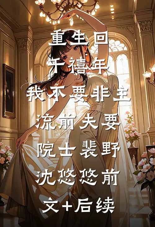 重生回千禧年，我不要非主流前夫要院士裴野沈悠悠前文+后续
