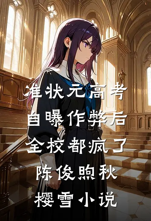 准状元高考自曝作弊后，全校都疯了陈俊煦秋樱雪小说