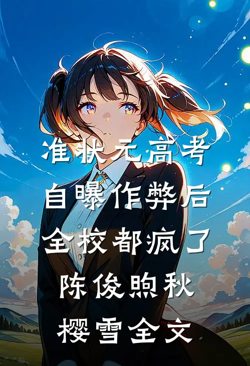 准状元高考自曝作弊后，全校都疯了陈俊煦秋樱雪全文
