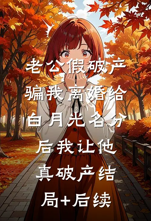 老公假破产骗我离婚给白月光名分后我让他真破产结局+后续