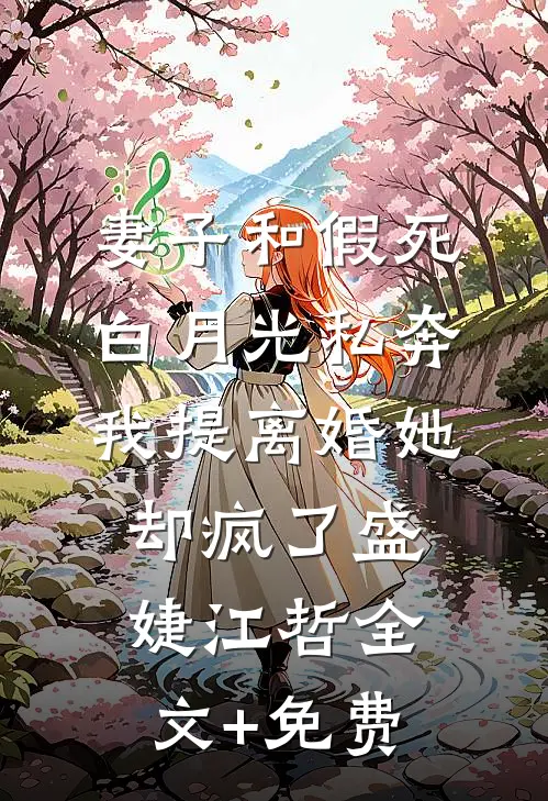 妻子和假死白月光私奔，我提离婚她却疯了盛婕江哲全文+免费