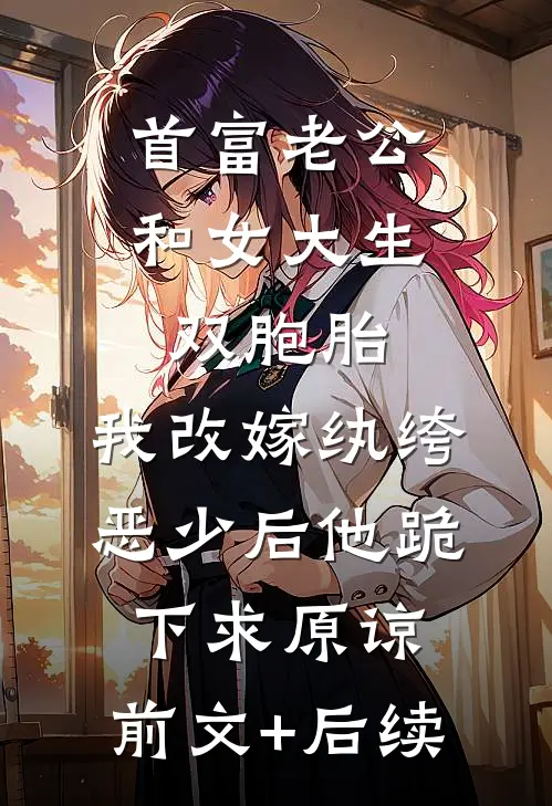 首富老公和女大生双胞胎，我改嫁纨绔恶少后他跪下求原谅:前文+后续