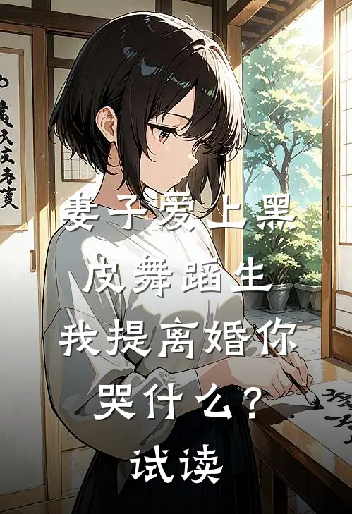 妻子爱上黑皮舞蹈生，我提离婚你哭什么？试读