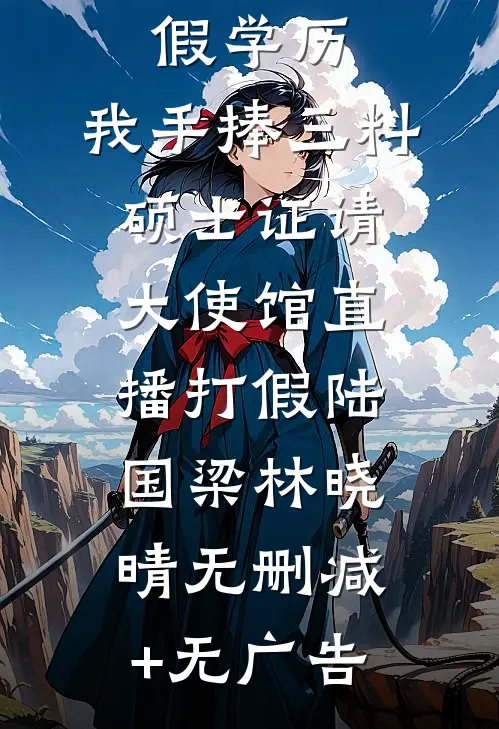 嘲我海归假学历，我手捧三料硕士证请大使馆直播打假陆国梁林晓晴无删减+无广告