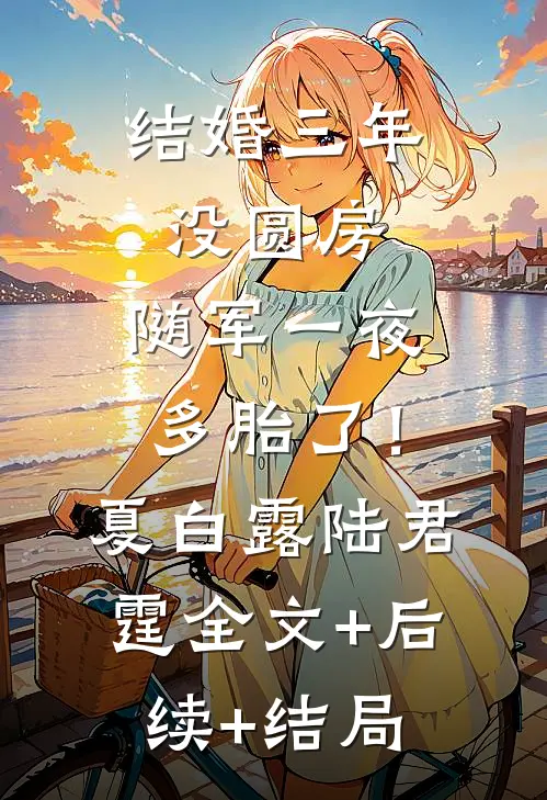 结婚三年没圆房，随军一夜多胎了！夏白露陆君霆全文+后续+结局