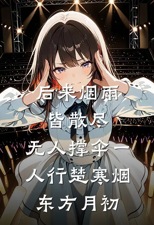 后来烟雨皆散尽，无人撑伞一人行(楚寒烟东方月初)