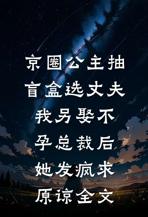 京圈公主抽盲盒选丈夫，我另娶不孕总裁后她发疯求原谅全文