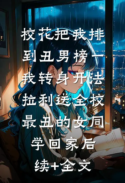 校花把我排到丑男榜一，我转身开法拉利送全校最丑的女同学回家后续+全文