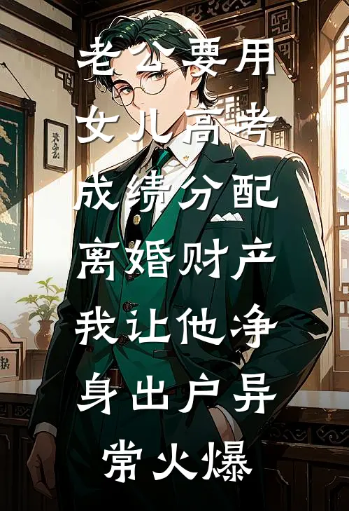 老公要用女儿高考成绩分配离婚财产，我让他净身出户异常火爆
