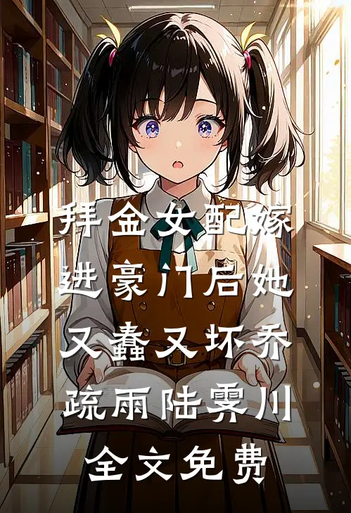 拜金女配嫁进豪门后她又蠢又坏乔疏雨陆霁川全文免费