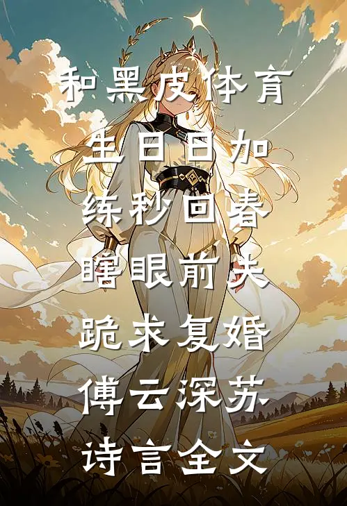 和黑皮体育生日日加练秒回春，瞎眼前夫跪求复婚傅云深苏诗言全文