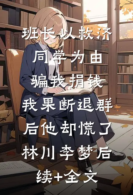 班长以救济同学为由骗我捐钱，我果断退群后他却慌了林川李梦后续+全文