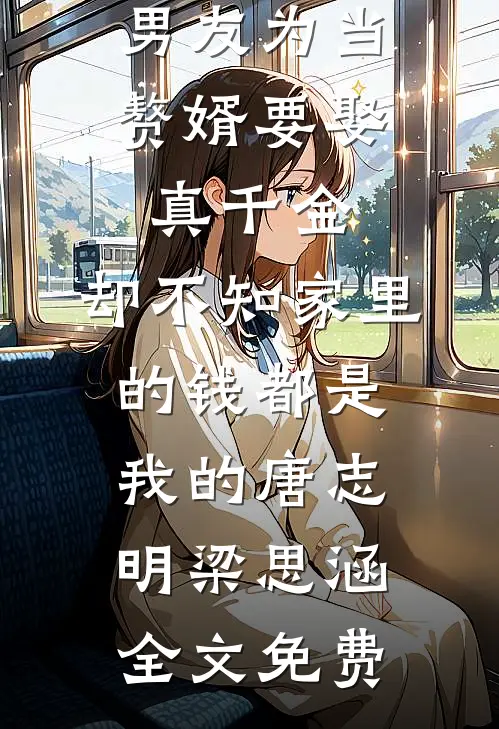 男友为当赘婿要娶真千金，却不知家里的钱都是我的唐志明梁思涵全文免费