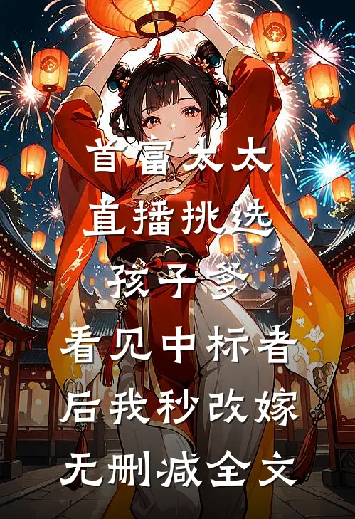 首富太太直播挑选孩子爹，看见中标者后我秒改嫁无删减全文