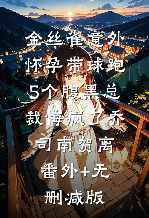 金丝雀意外怀孕带球跑，5个腹黑总裁悔疯了乔司南贺离:番外+无删减版