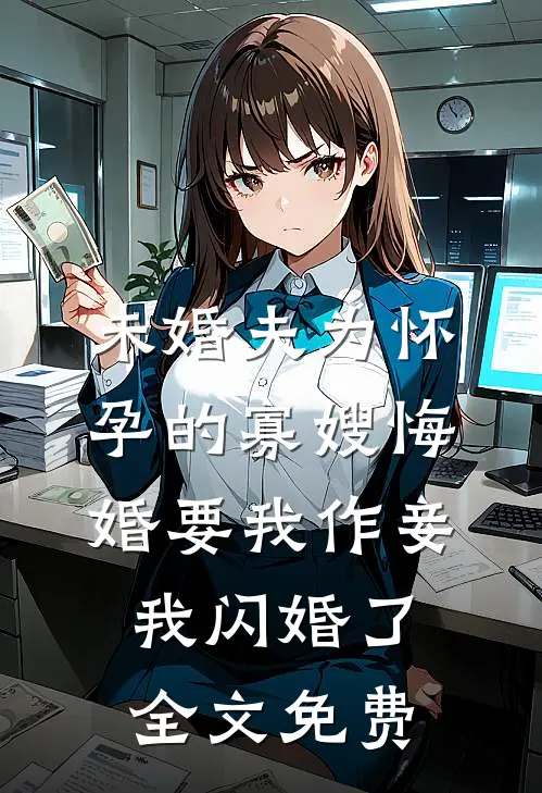 未婚夫为怀孕的寡嫂悔婚要我作妾，我闪婚了全文免费