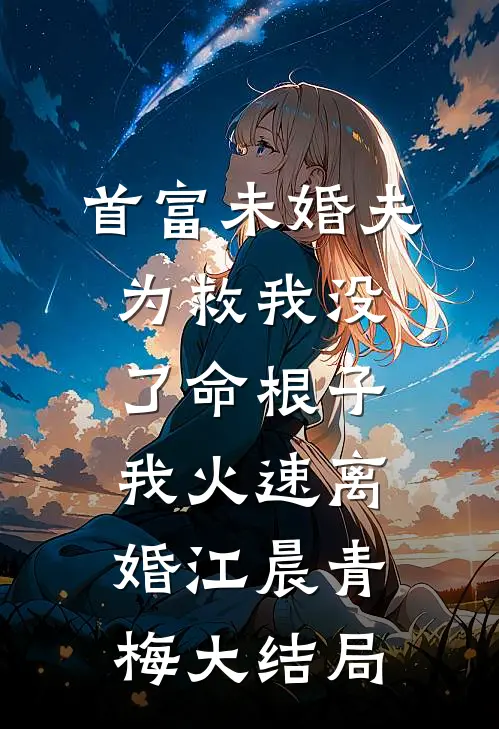 首富未婚夫为救我没了命根子，我火速离婚江晨青梅大结局