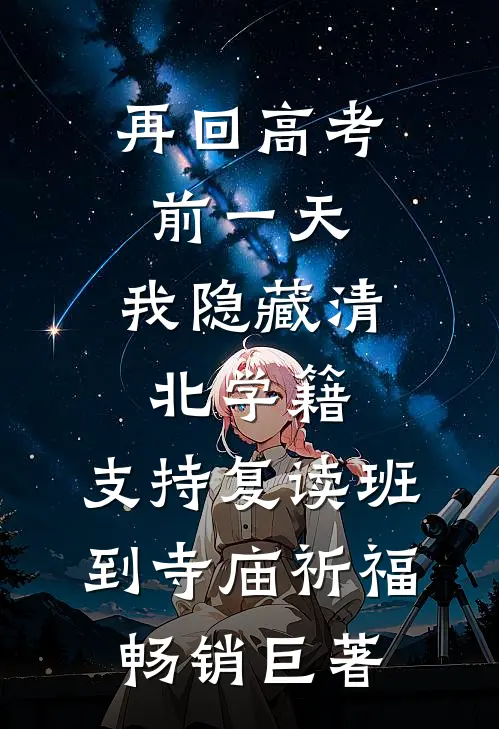 再回高考前一天，我隐藏清北学籍，支持复读班到寺庙祈福畅销巨著