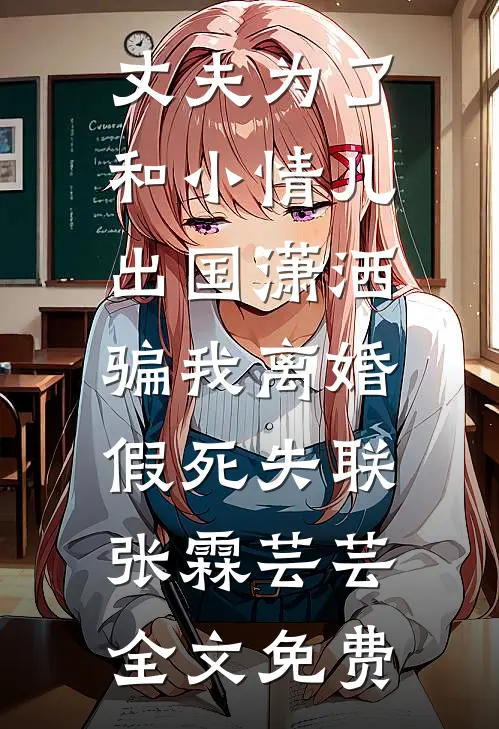 丈夫为了和小情儿出国潇洒，骗我离婚假死失联张霖芸芸全文免费