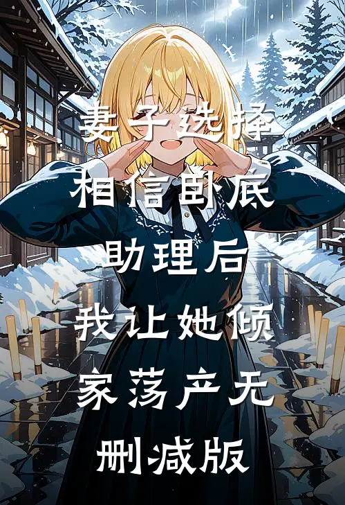 妻子选择相信卧底助理后，我让她倾家荡产无删减版