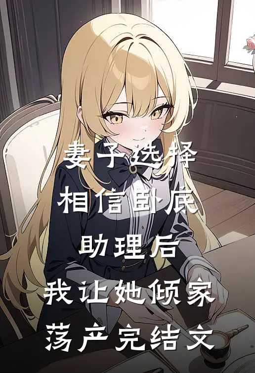 妻子选择相信卧底助理后，我让她倾家荡产完结文