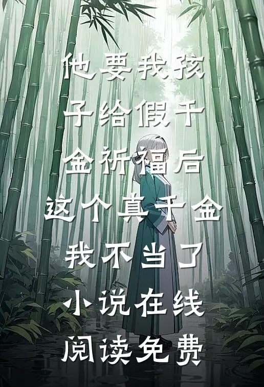 他要我孩子给假千金祈福后，这个真千金我不当了小说在线阅读免费