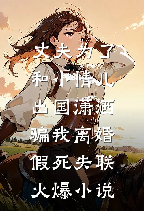 丈夫为了和小情儿出国潇洒，骗我离婚假死失联火爆小说
