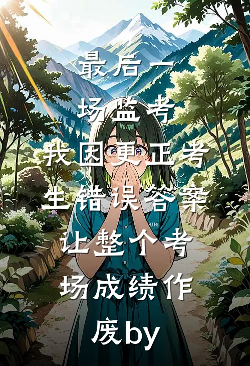 最后一场监考，我因更正考生错误答案，让整个考场成绩作废by