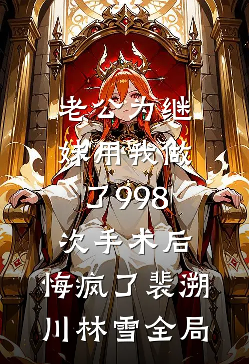 老公为继妹用我做了998次手术后，悔疯了裴溯川林雪全局